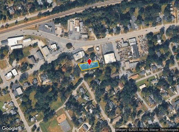  203 S C St, Easley, SC Parcel Map