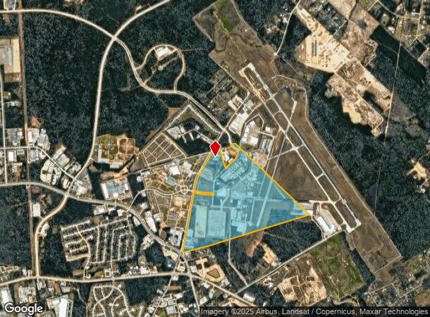 9472 Airport Rd, Conroe, TX Parcel Map