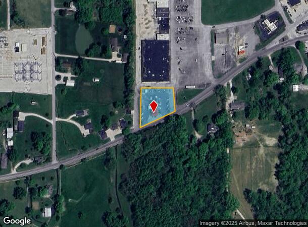 908 W National Hwy, Washington, IN Parcel Map