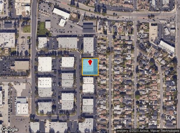 2500 Mira Mar Ave, Long Beach, CA Parcel Map