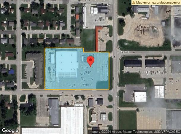  836 13Th Ave Se, Dyersville, IA Parcel Map