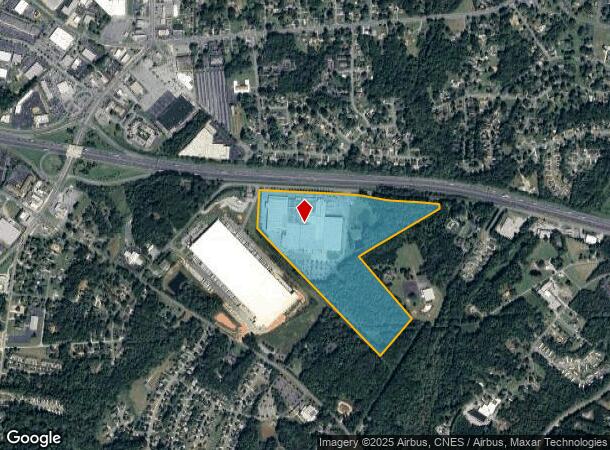  714 W Interstate Service Rd, Graham, NC Parcel Map