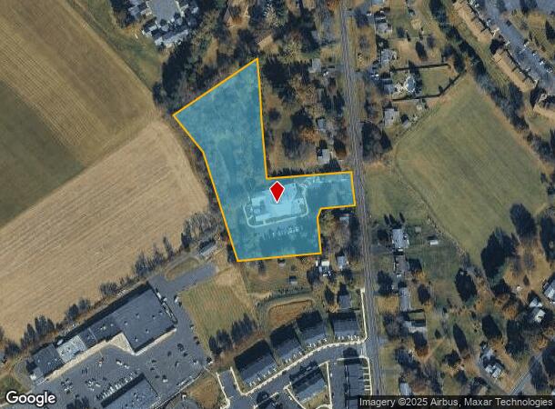 160 Elephant Rd, Perkasie, PA Parcel Map
