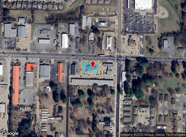  1815 E Oak St, Conway, AR Parcel Map