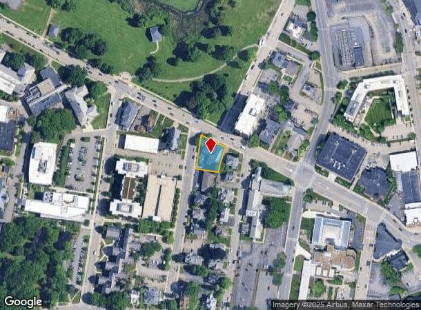  36 Dean St, Worcester, MA Parcel Map