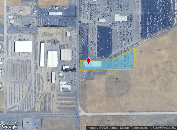  2607 S Hayford Rd, Spokane, WA Parcel Map
