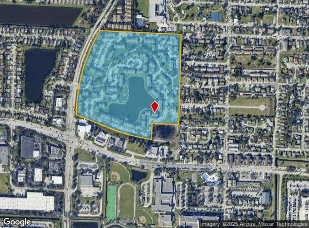  1001 Wedgewood Plaza Dr, Riviera Beach, FL Parcel Map