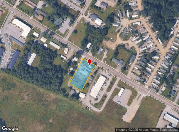  420 Route 7 S, Milton, VT Parcel Map