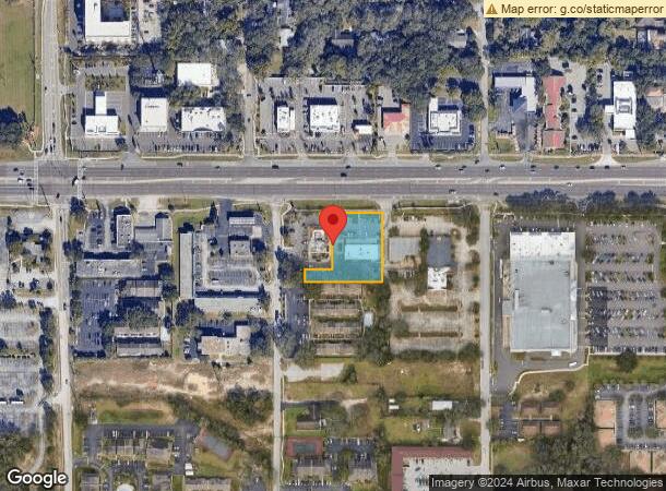  5103 E Fowler Ave, Tampa, FL Parcel Map