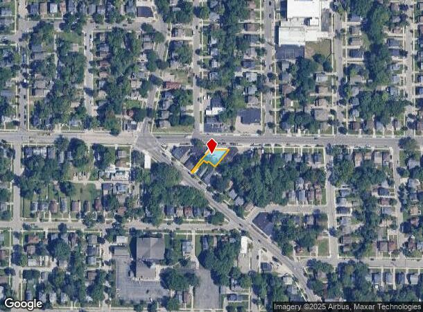  1002 Hall St Se, Grand Rapids, MI Parcel Map