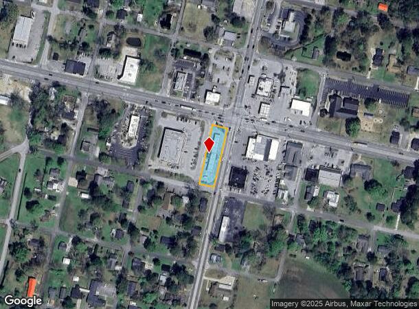 114 S Jackson St, Beulaville, NC Parcel Map