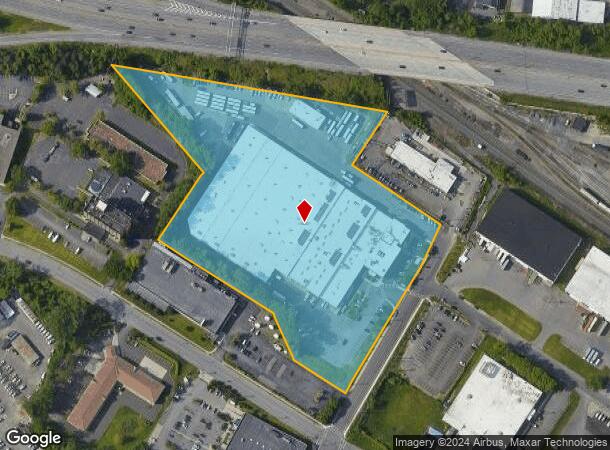  110 Watervliet Ave, Albany, NY Parcel Map