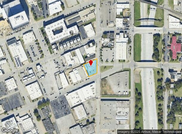  621 E 4Th St, Tulsa, OK Parcel Map
