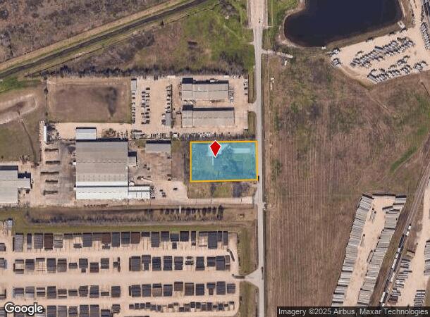 1706 Mykawa Rd, Pearland, TX Parcel Map