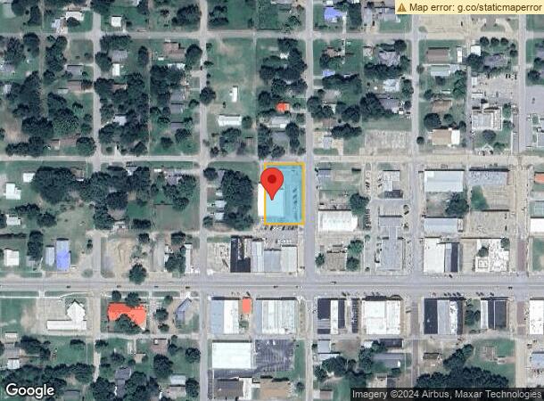  117 N 5Th St, Okemah, OK Parcel Map