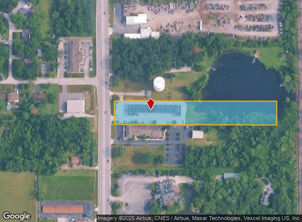  8025-I Wicker Ave, Schererville, IN Parcel Map