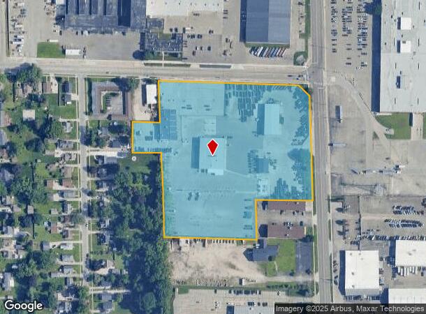 1648 Porter St Sw, Wyoming, MI Parcel Map