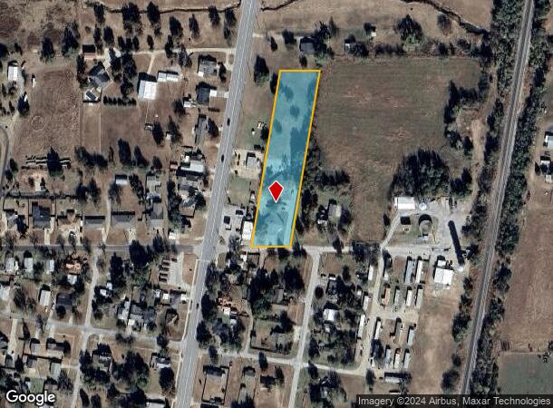  210 Nw North St, Minco, OK Parcel Map