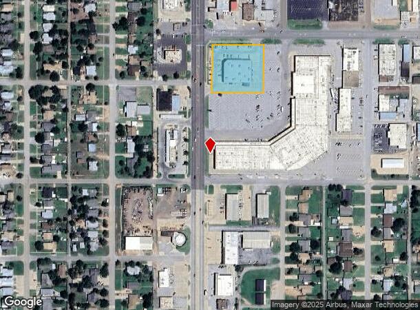  1132 N Main St, Altus, OK Parcel Map