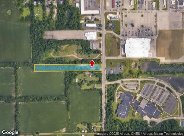 15189 Helmer Rd S, Battle Creek, MI Parcel Map