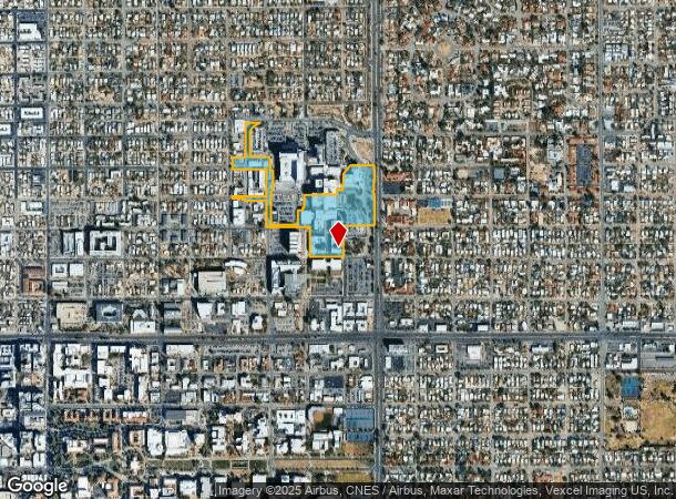  1305 N Martin Ave, Tucson, AZ Parcel Map