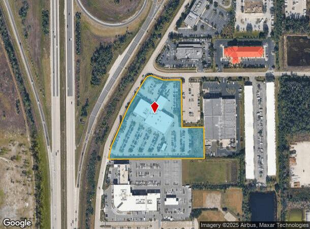 10050 Daniels Interstate Ct, Fort Myers, FL Parcel Map
