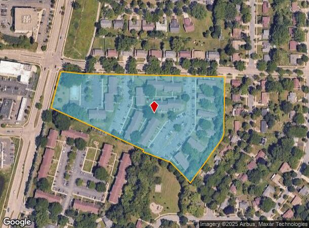  415 Moorland Rd, Madison, WI Parcel Map