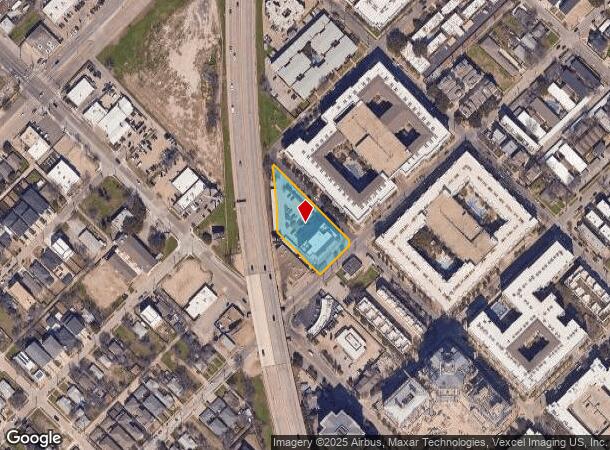  2525 Knight St, Dallas, TX Parcel Map