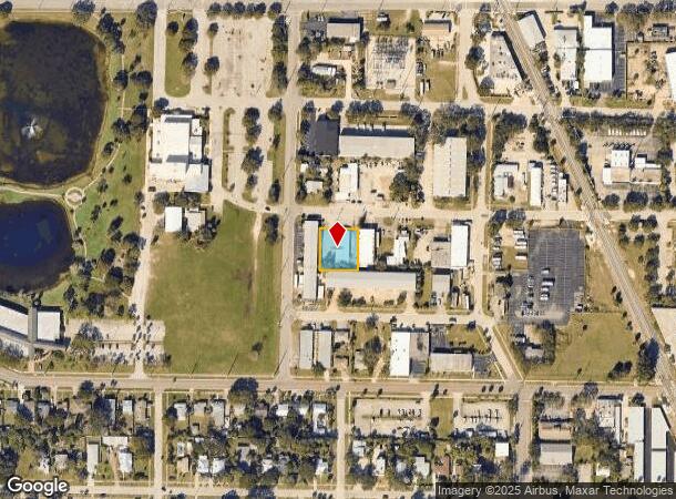  709 E Seminole Ave, Melbourne, FL Parcel Map