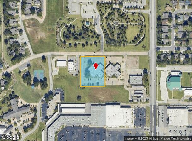 3104 S Elm Pl, Broken Arrow, OK Parcel Map