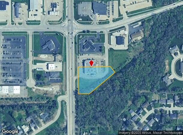  1050 N Main St, Chatham, IL Parcel Map