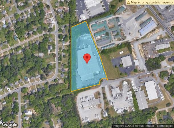  3655 Reed St, Winston Salem, NC Parcel Map