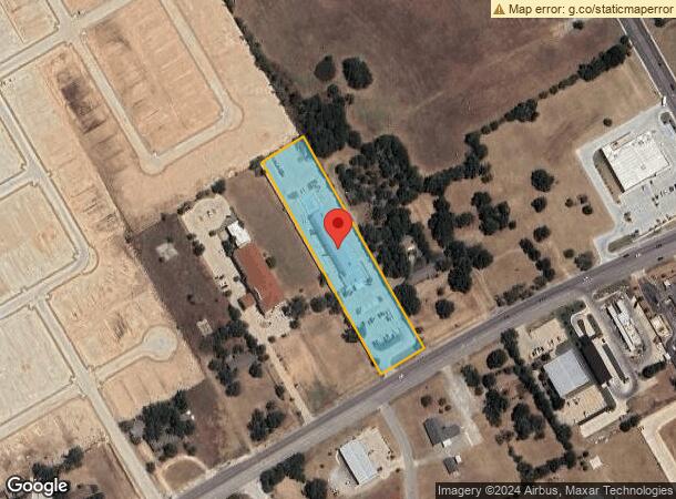  1720 W Henderson St, Cleburne, TX Parcel Map