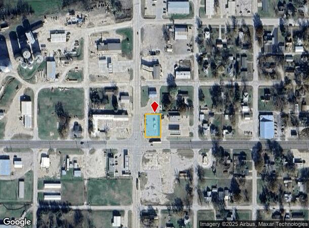  206 S Fry St, Yates Center, KS Parcel Map