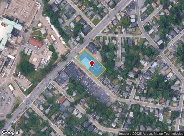 222 Spring St, West Roxbury, MA Parcel Map