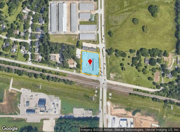  5706 Root Rd, Spring, TX Parcel Map
