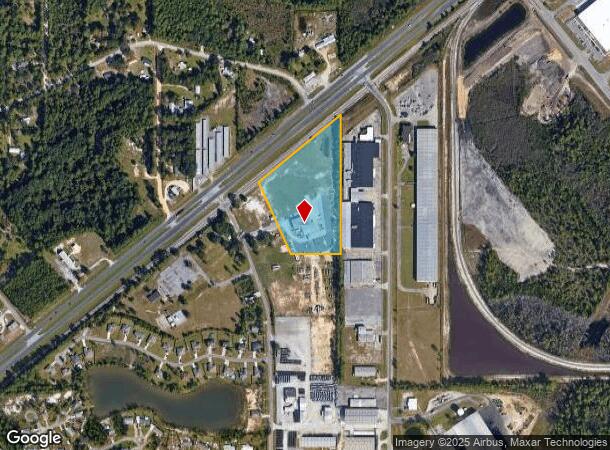  7424 Coastal Dr, Panama City, FL Parcel Map