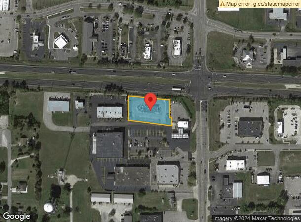  563 N Line St, Columbia City, IN Parcel Map