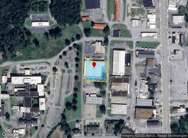 208 2Nd St, Fort Oglethorpe, GA Parcel Map