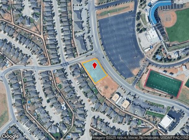 607 Tradewinds Blvd, Midland, TX Parcel Map