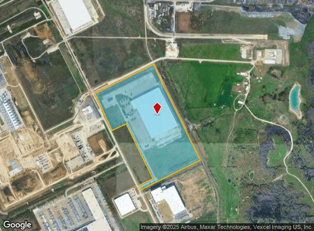  3800 Railport Pky, Midlothian, TX Parcel Map