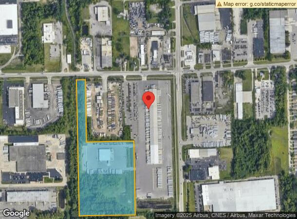  27411 Wick Rd, Romulus, MI Parcel Map