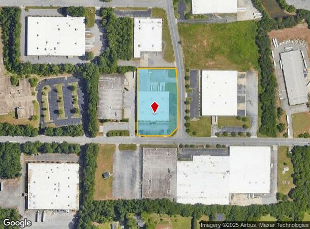  220 Swathmore Ave, High Point, NC Parcel Map