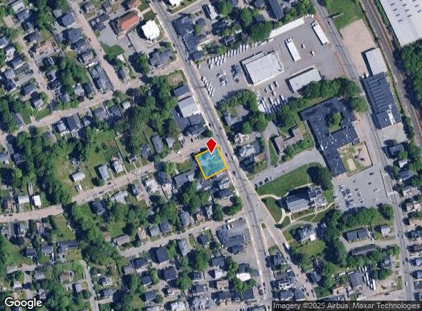 638 N Main St, Brockton, MA Parcel Map