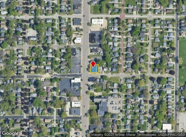  947 N Main St N, Akron, OH Parcel Map