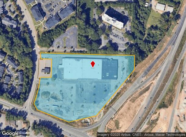  4500 Western Blvd, Raleigh, NC Parcel Map