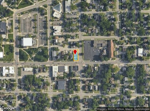 500 W Cross St, Ypsilanti, MI Parcel Map