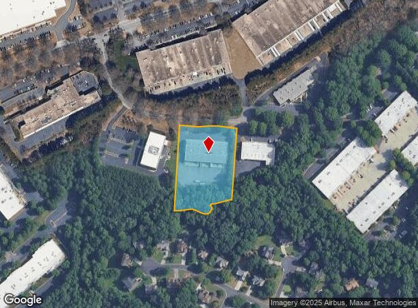 6865 Shiloh Rd E, Alpharetta, GA Parcel Map
