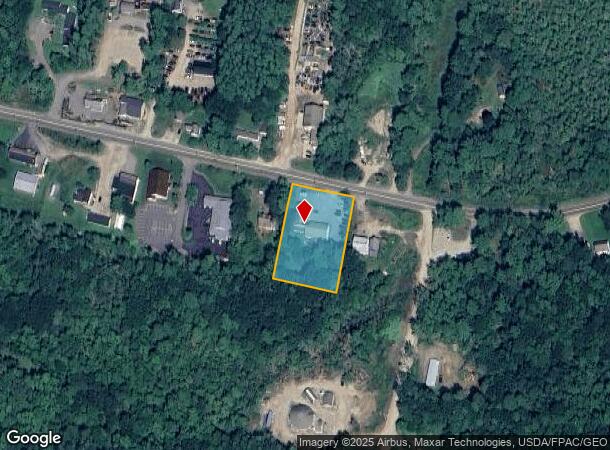  77 Biscay Rd, Damariscotta, ME Parcel Map