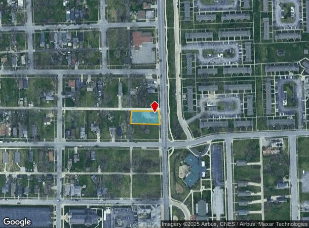  2020 S Hanna St, Fort Wayne, IN Parcel Map